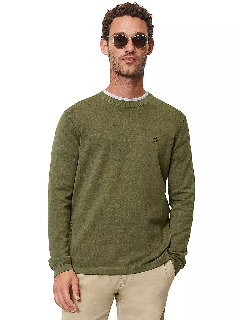 MARC O'POLO | Pullover | dunkelgrün