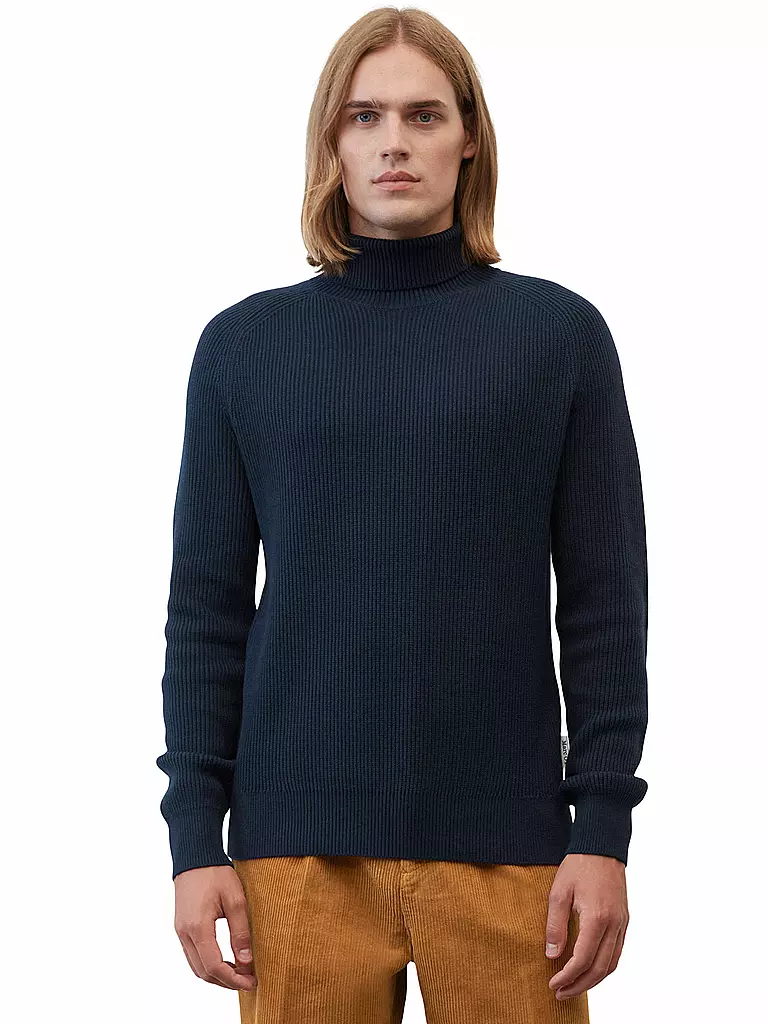 MARC O'POLO | Rollkragenpullover | blau