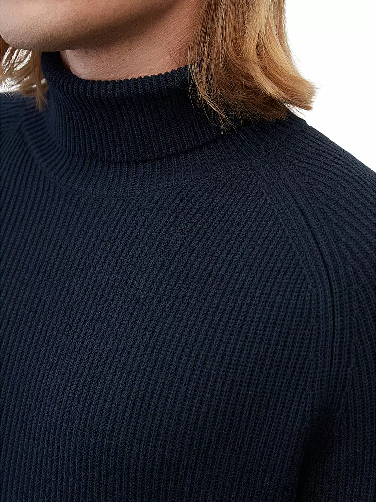 MARC O'POLO | Rollkragenpullover | blau