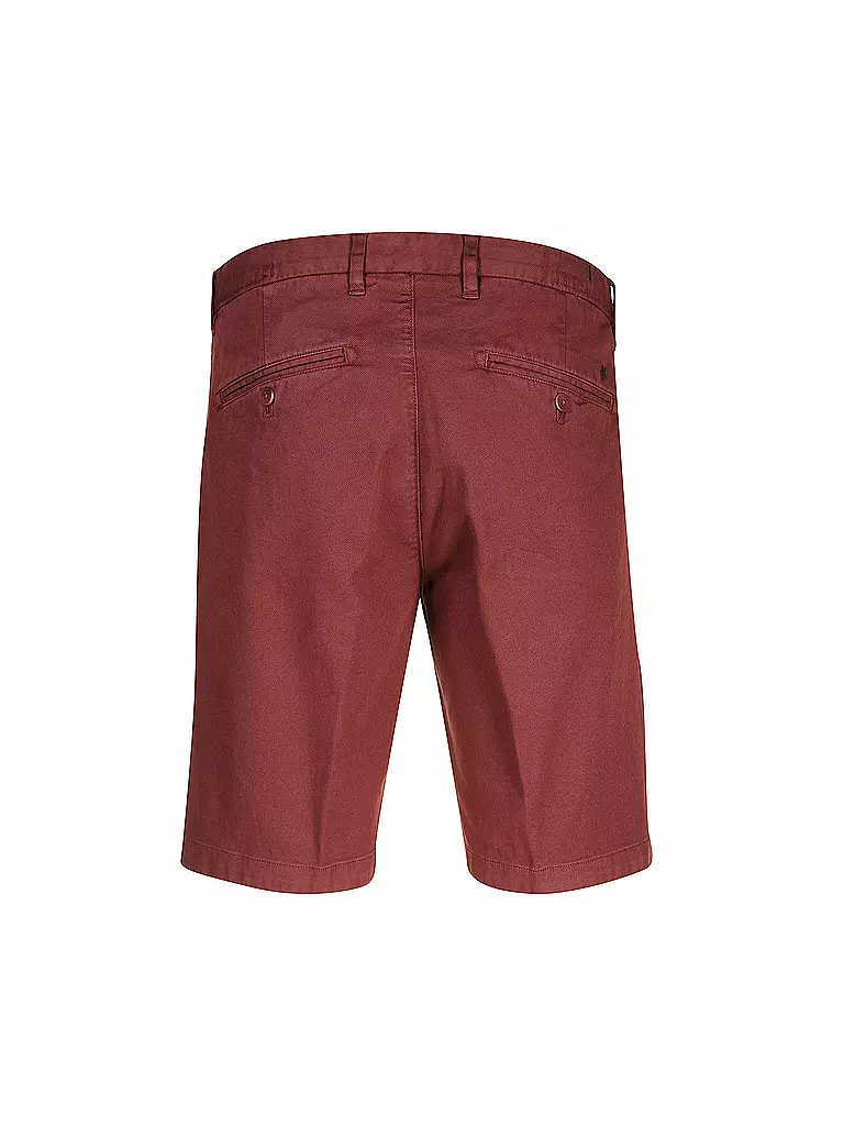 MARC O'POLO | Short Slim-Fit "Salo" | rot