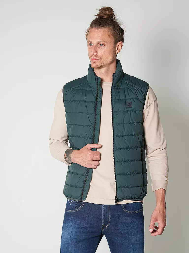 MARC O'POLO | Steppgilet | grün