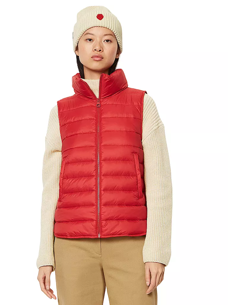 MARC O'POLO | Steppgilet | rot