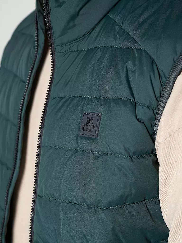 MARC O'POLO | Steppgilet | grün