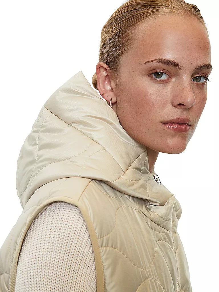 MARC O'POLO | Steppgilet | creme