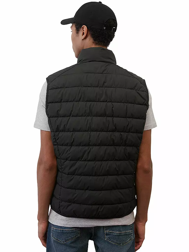 MARC O'POLO | Steppgilet | schwarz