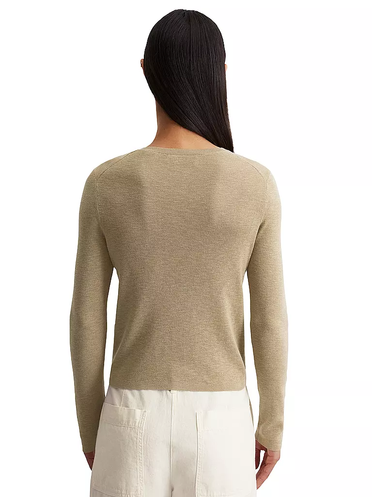 MARC O'POLO | Strickjacke  | beige