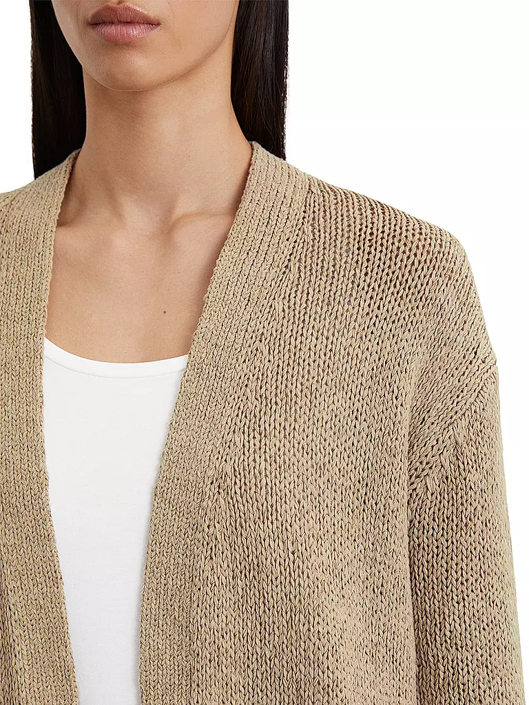 MARC O'POLO | Strickjacke  | beige