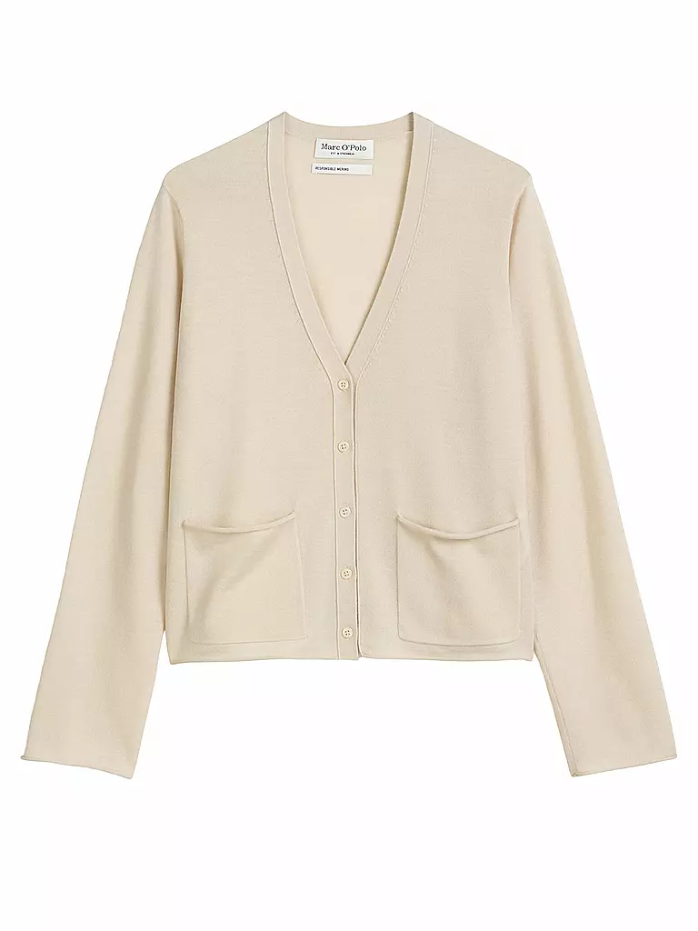 MARC O'POLO | Strickjacke | creme