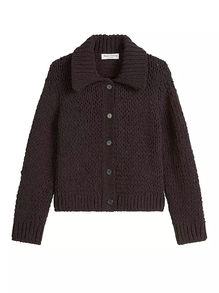 MARC O'POLO | Strickjacke | braun