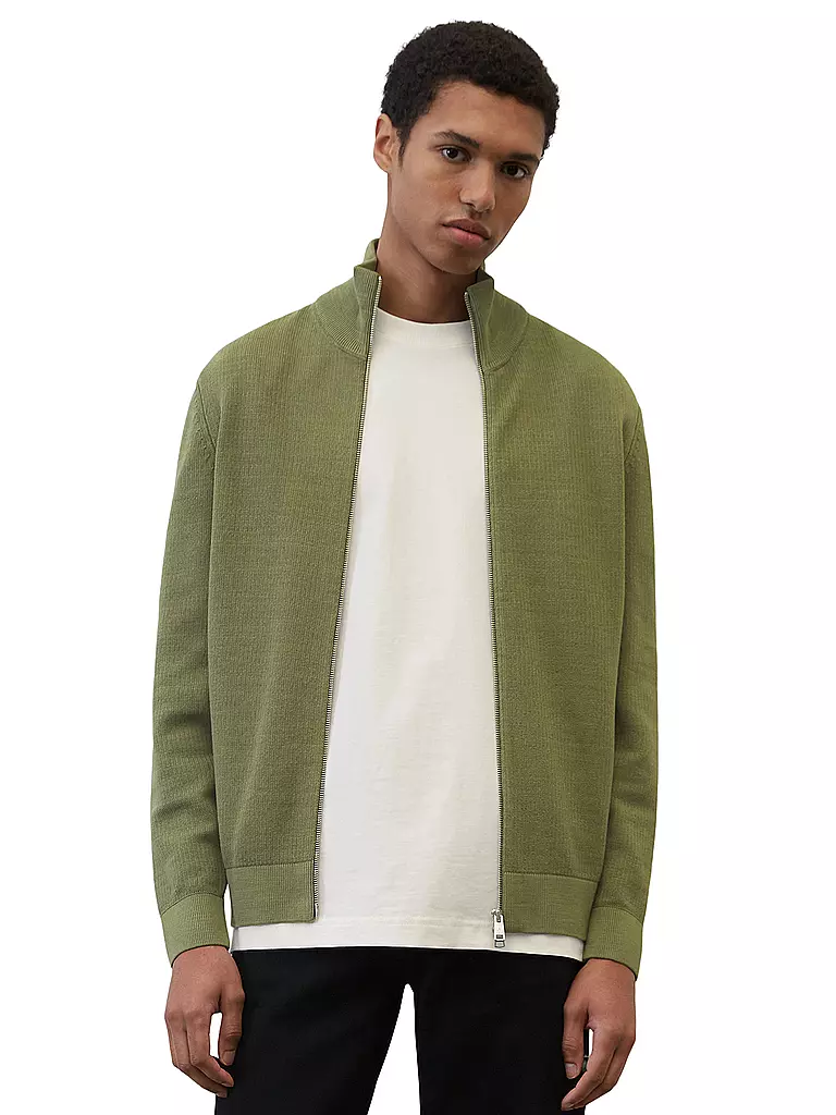 MARC O'POLO | Strickjacke | olive