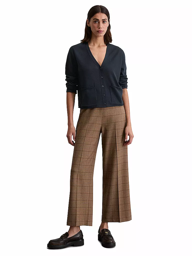 MARC O'POLO | Strickjacke | dunkelblau