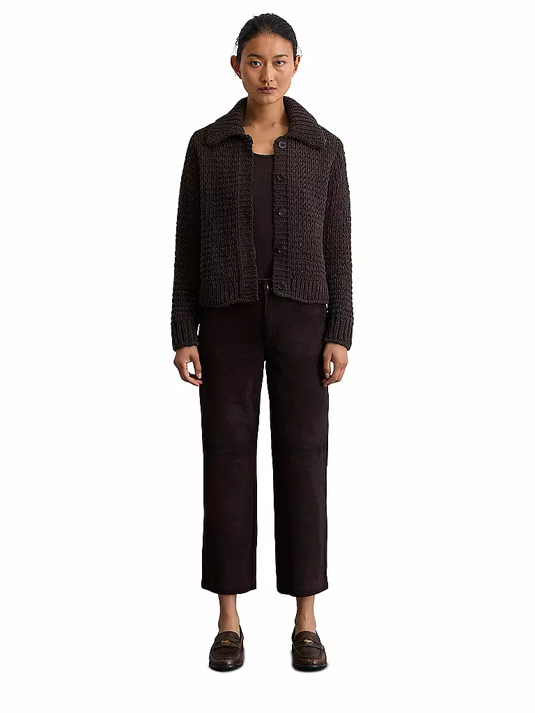 MARC O'POLO | Strickjacke | braun