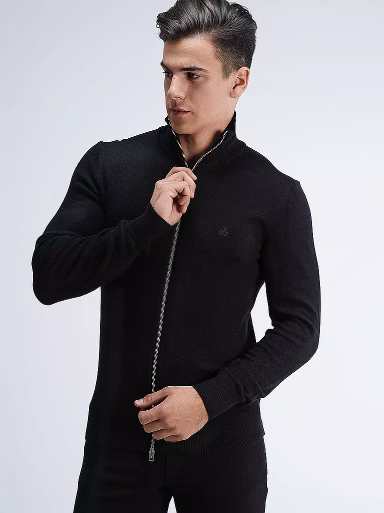 MARC O'POLO | Strickjacke | schwarz