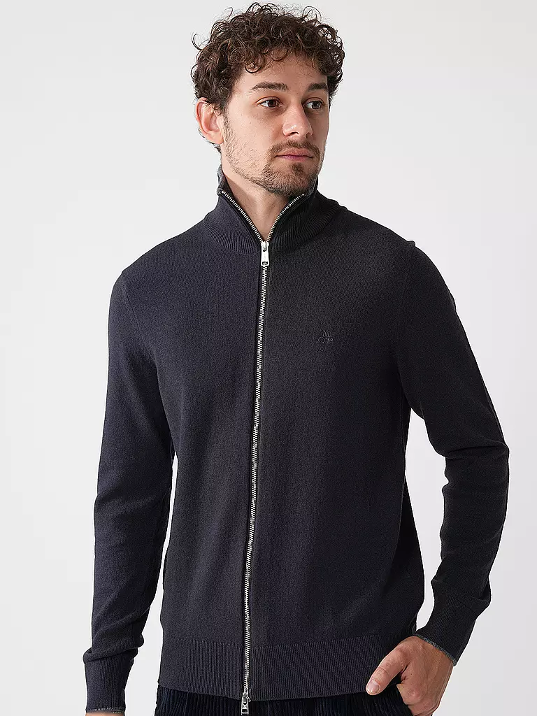 MARC O'POLO | Strickjacke | dunkelblau