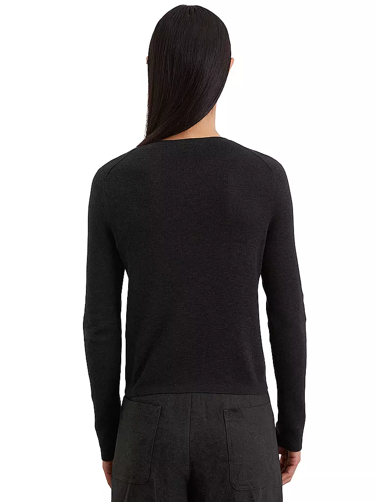 MARC O'POLO | Strickjacke | schwarz