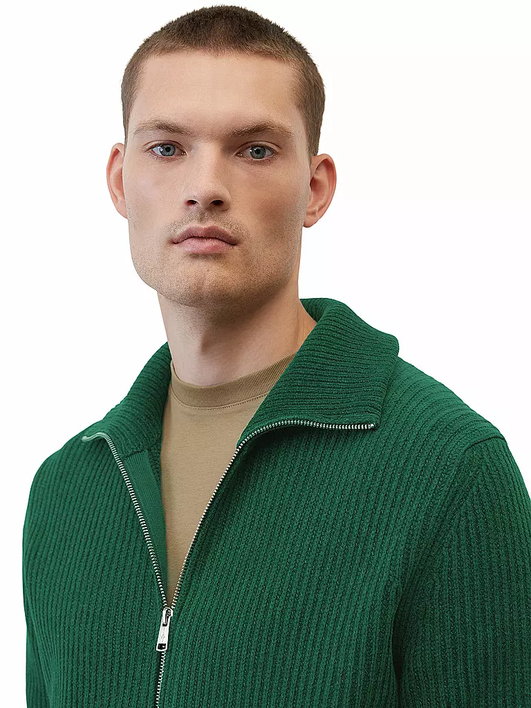 MARC O'POLO | Strickjacke | grün