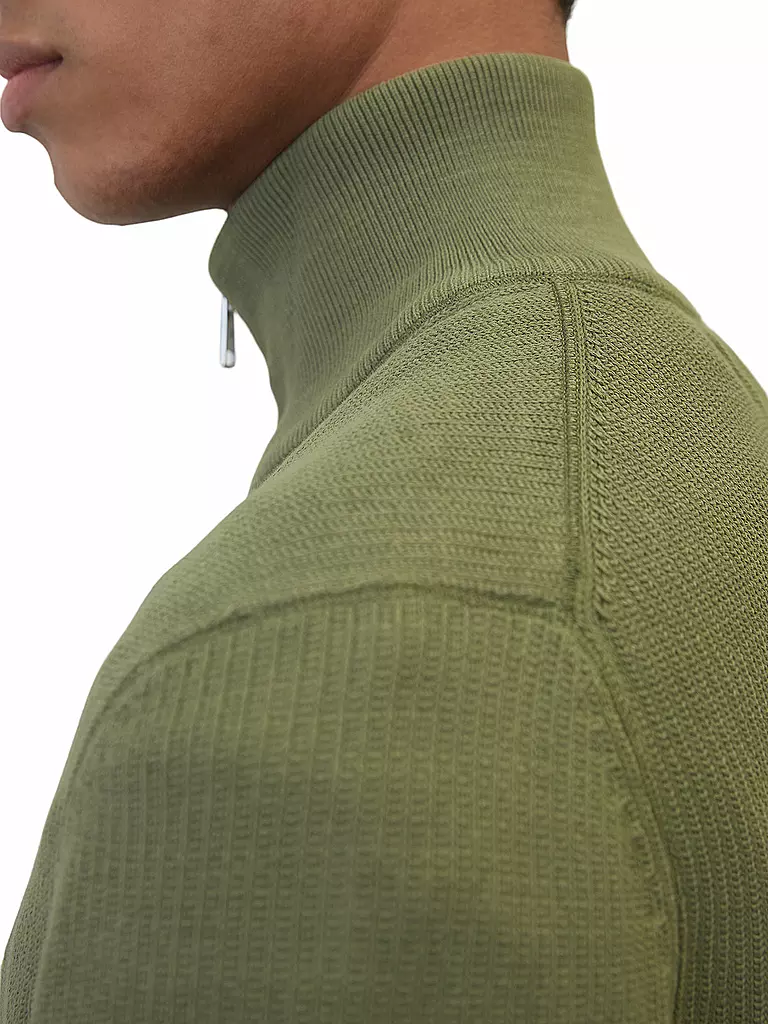 MARC O'POLO | Strickjacke | olive