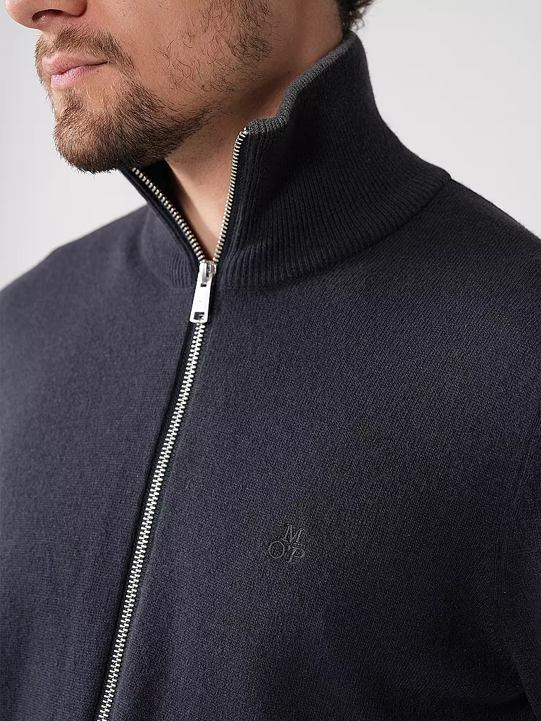 MARC O'POLO | Strickjacke | dunkelblau