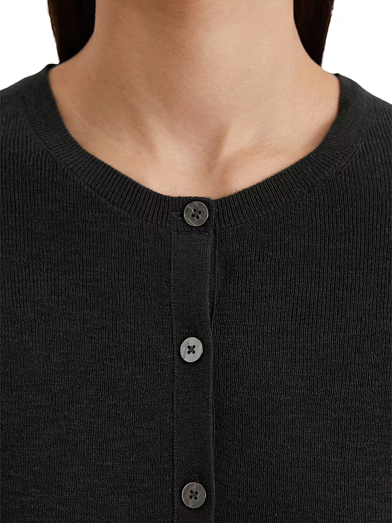 MARC O'POLO | Strickjacke | schwarz