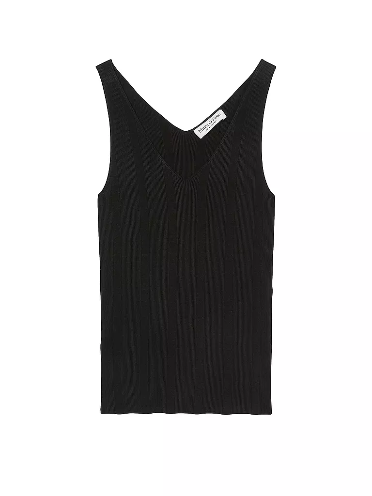 MARC O'POLO | Stricktop | schwarz
