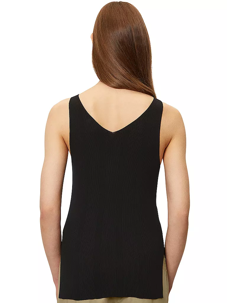 MARC O'POLO | Stricktop | schwarz
