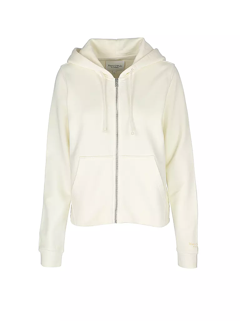 MARC O'POLO | Sweatjacke  | weiß