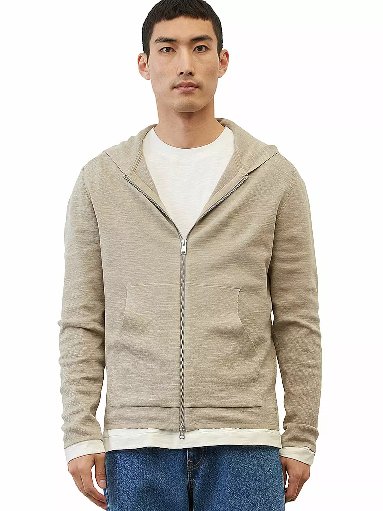 MARC O'POLO | Sweatjacke | beige