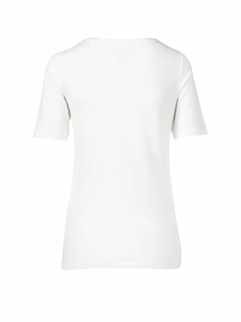 MARC O'POLO | T Shirt Slim Fit | weiß