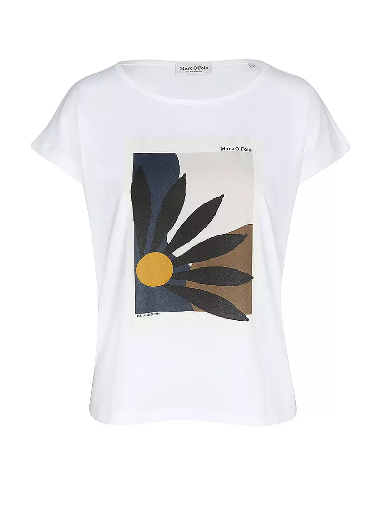 MARC O'POLO | T-Shirt  | weiss