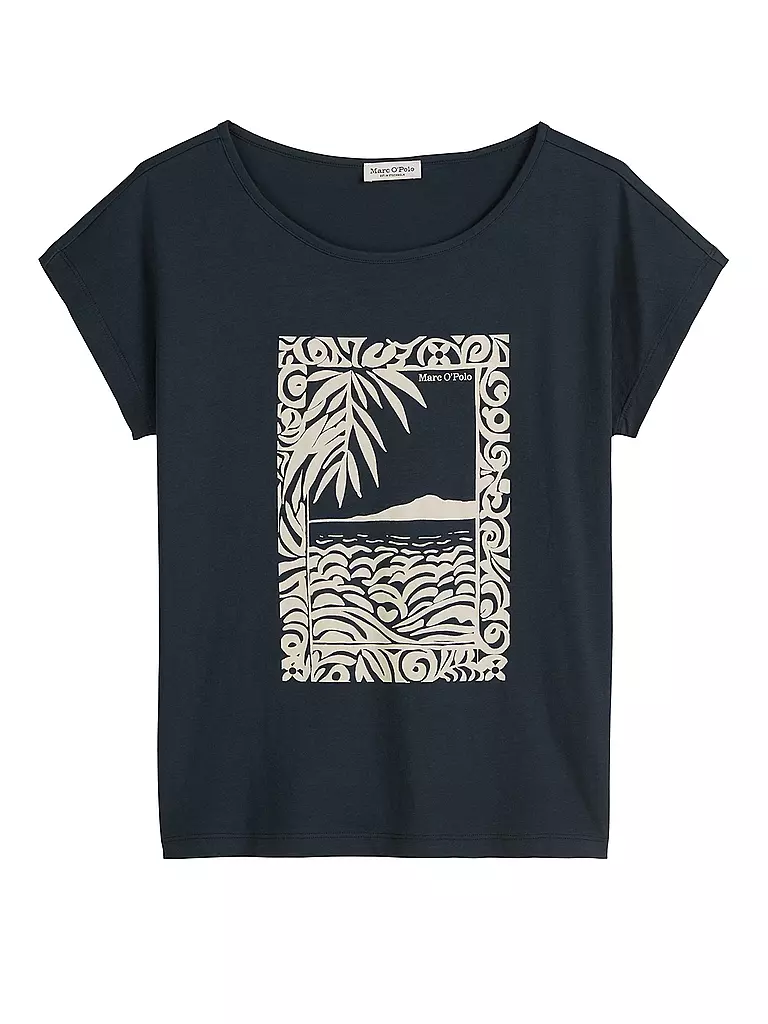 MARC O'POLO | T-Shirt  | dunkelblau