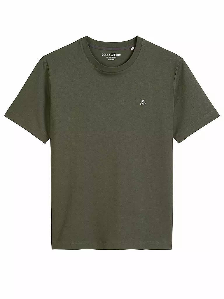 MARC O'POLO | T-Shirt  | braun