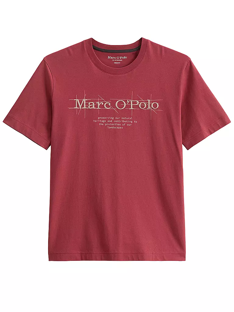 MARC O'POLO | T-Shirt  | rot