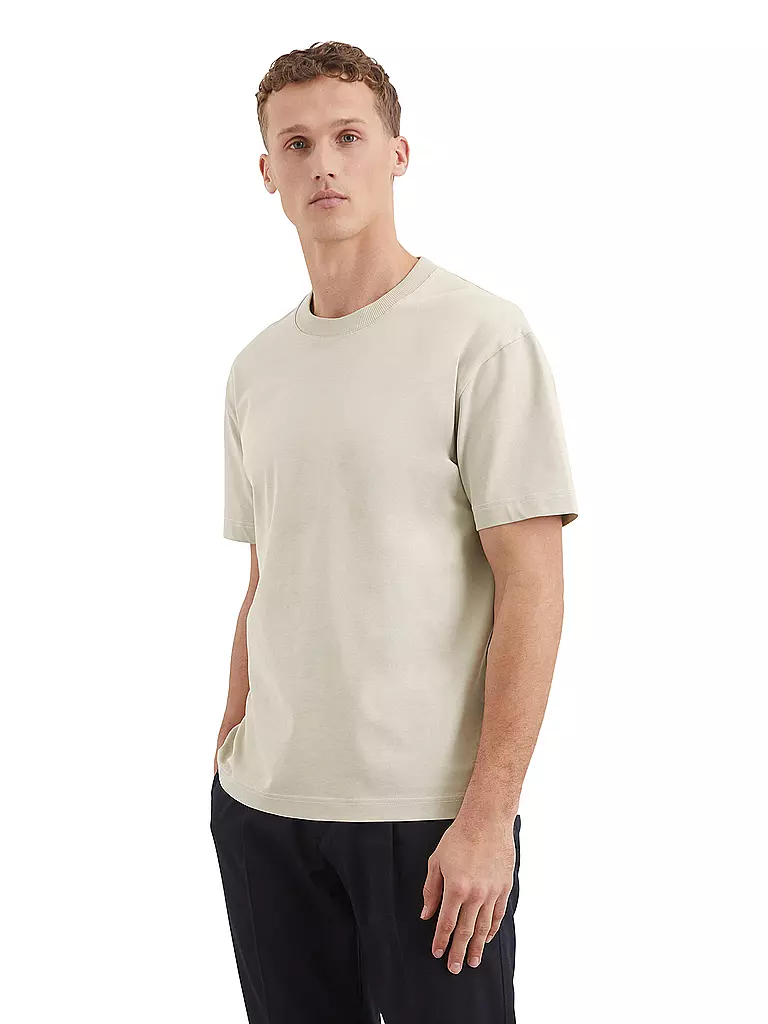 MARC O'POLO | T-Shirt  | beige