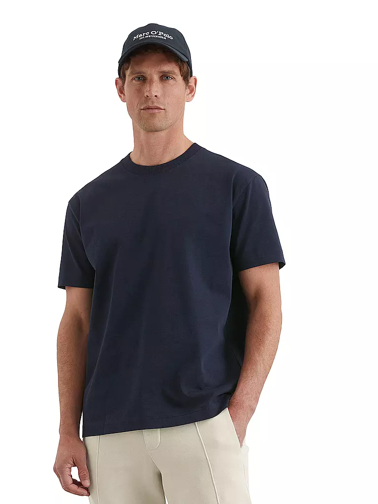 MARC O'POLO | T-Shirt  | dunkelblau
