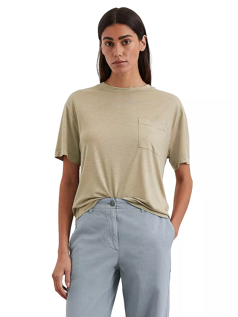 MARC O'POLO | T-Shirt  | beige