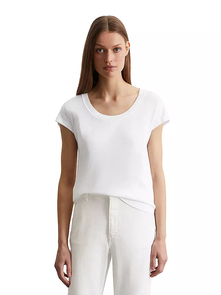 MARC O'POLO | T-Shirt  | weiss