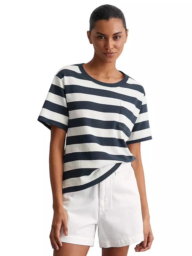 MARC O'POLO | T-Shirt  | dunkelblau