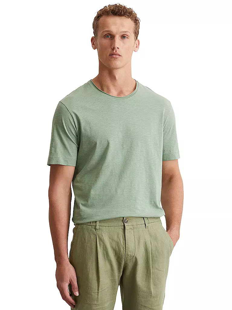 MARC O'POLO | T-Shirt  | hellgrün