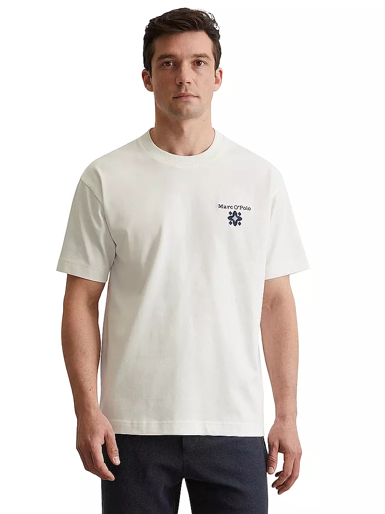 MARC O'POLO | T-Shirt  | weiss