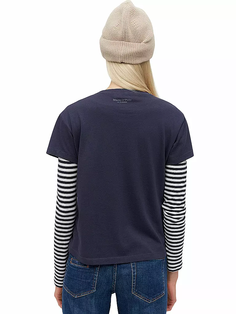 MARC O'POLO | T-Shirt  | dunkelblau