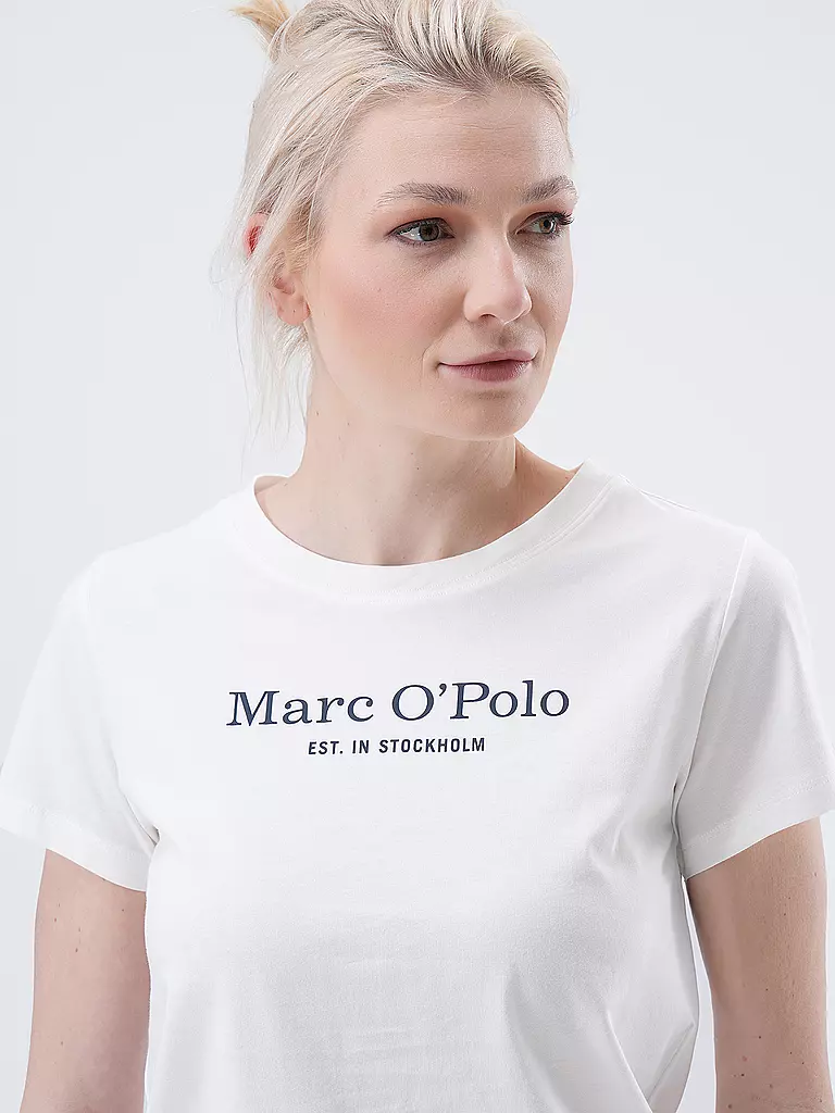 MARC O'POLO | T-Shirt  | creme