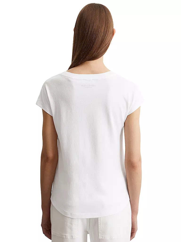 MARC O'POLO | T-Shirt  | weiss
