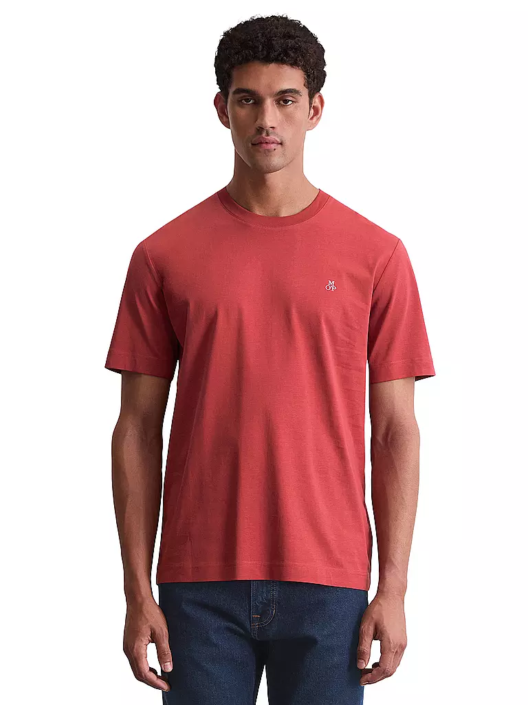 MARC O'POLO | T-Shirt  | rot