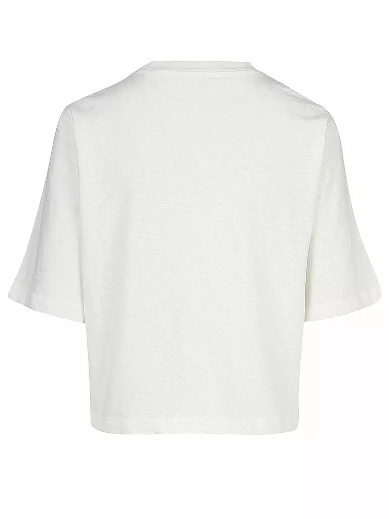 MARC O'POLO | T-Shirt Cropped-Fit | weiß