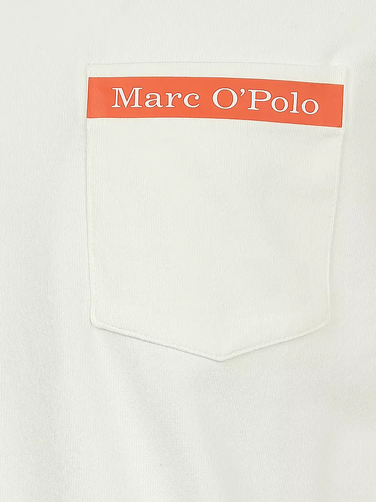 MARC O'POLO | T-Shirt Shaped Fit | creme