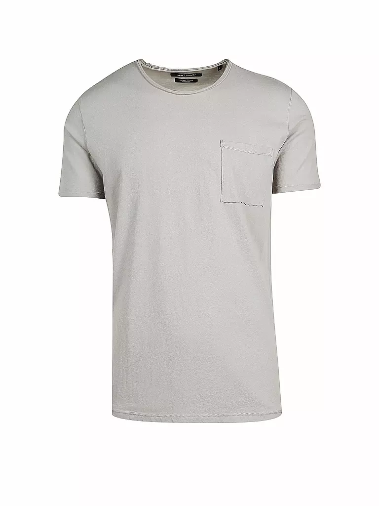 MARC O'POLO | T-Shirt Shaped-Fit | grau