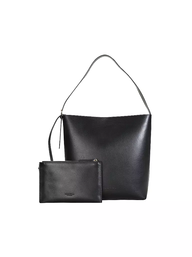 MARC O'POLO | Tasche - Hobo Bag Medium | schwarz