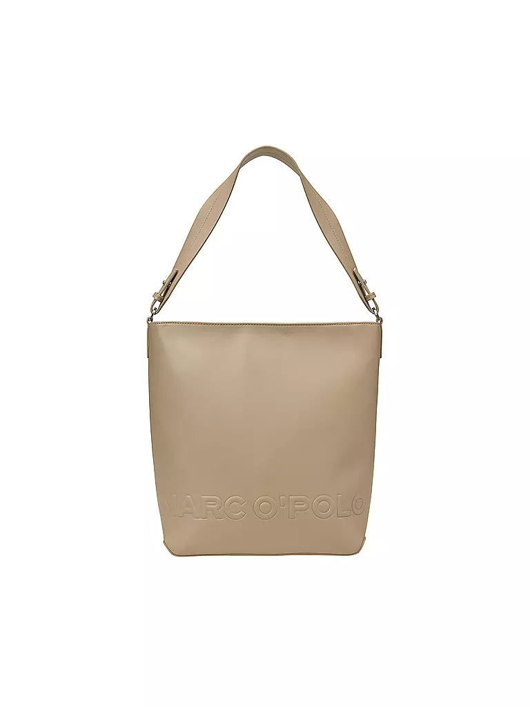MARC O'POLO | Tasche - Hobo Small  | hellbraun
