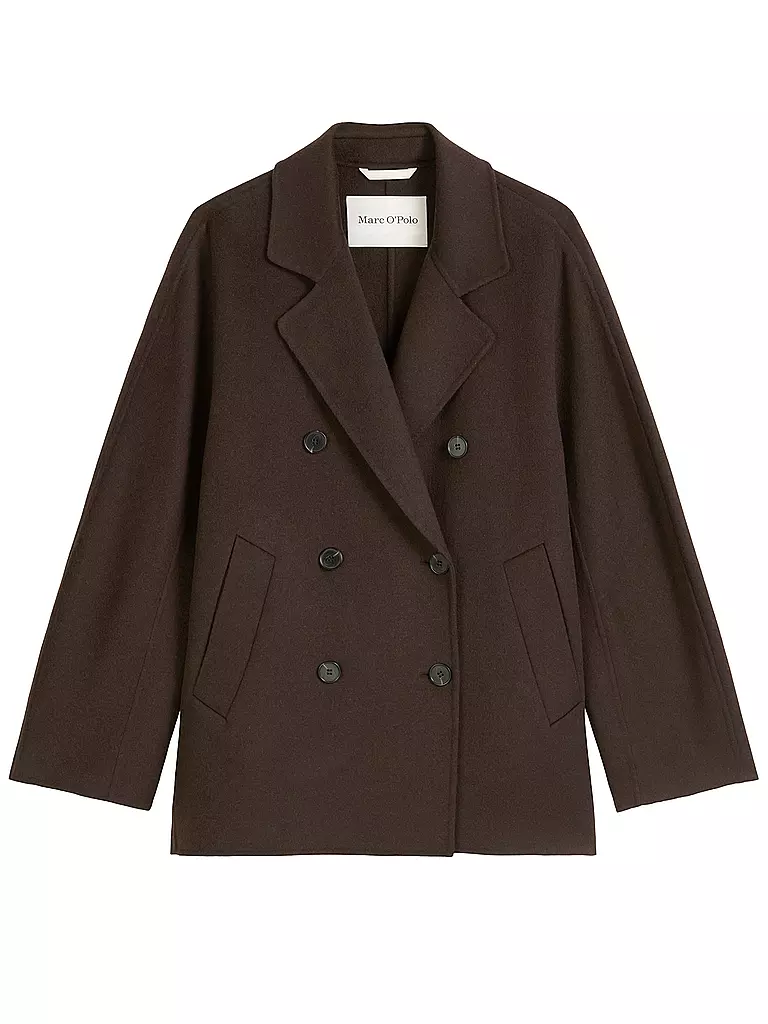 MARC O'POLO | Wolljacke | braun