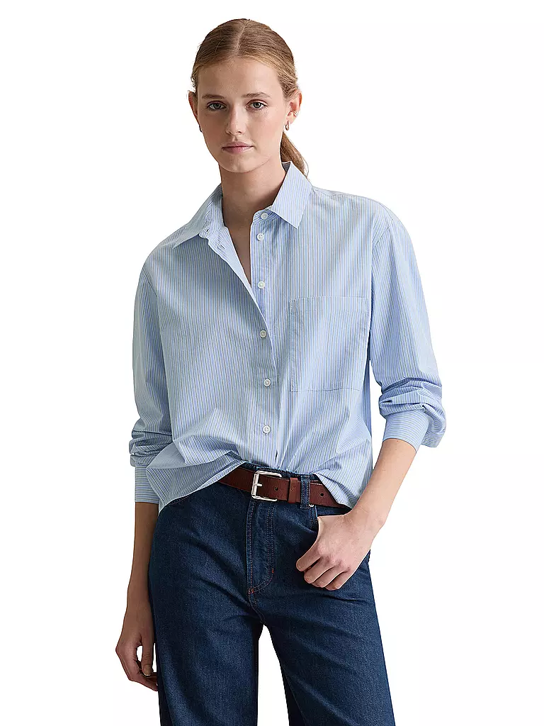 MARC O' POLO DENIM | Hemdbluse | hellblau